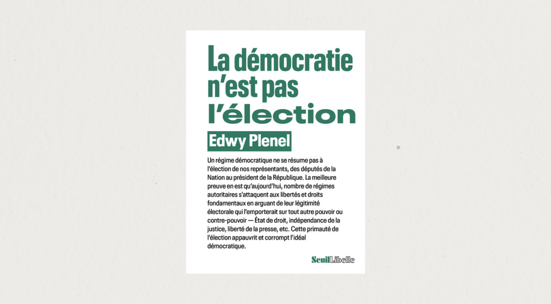 Illustration de l'article La démocratie n'est pas l'élection